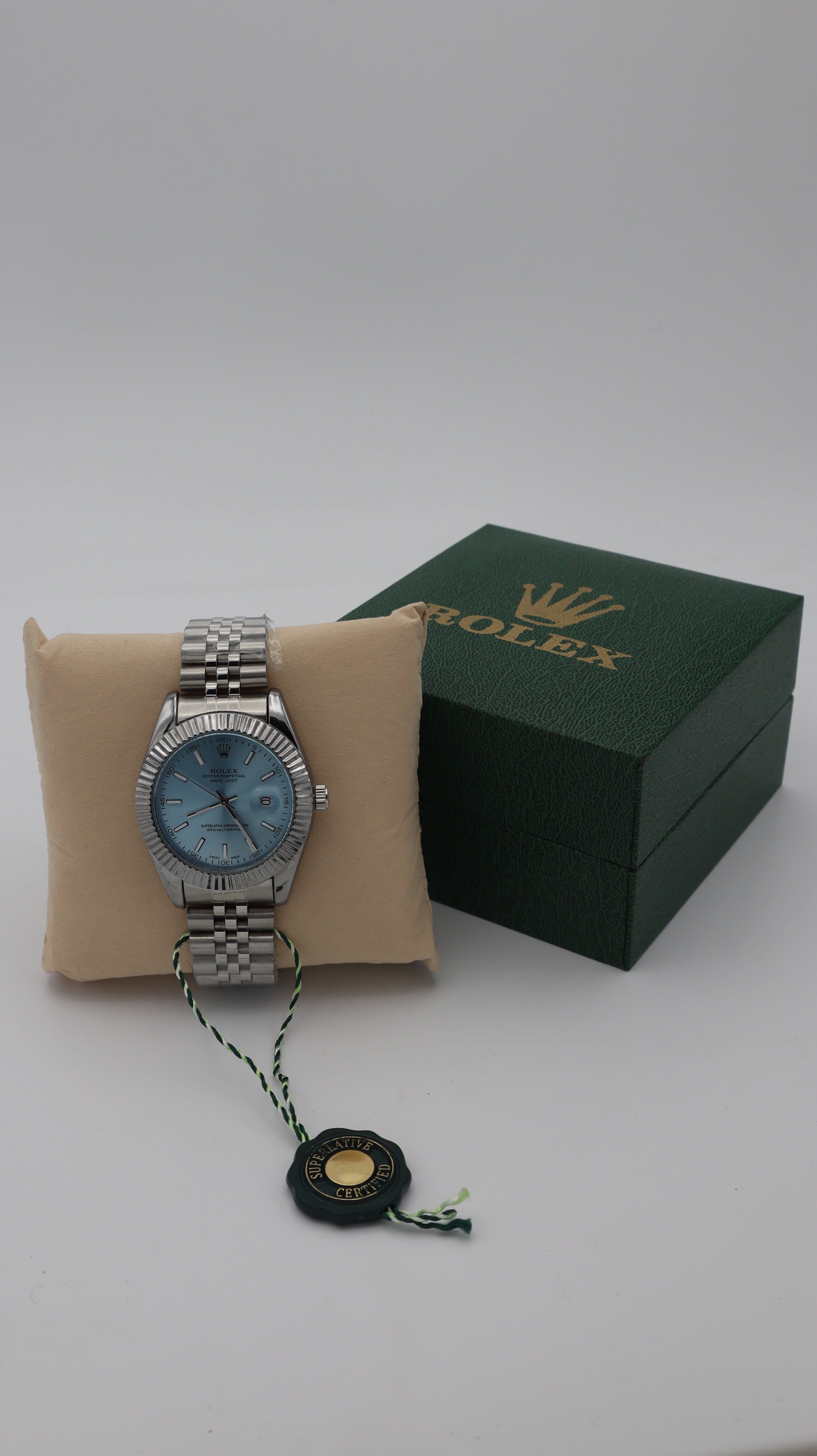 ROLEY DATE JUST AVEC BOITE ROLEY NORMAL