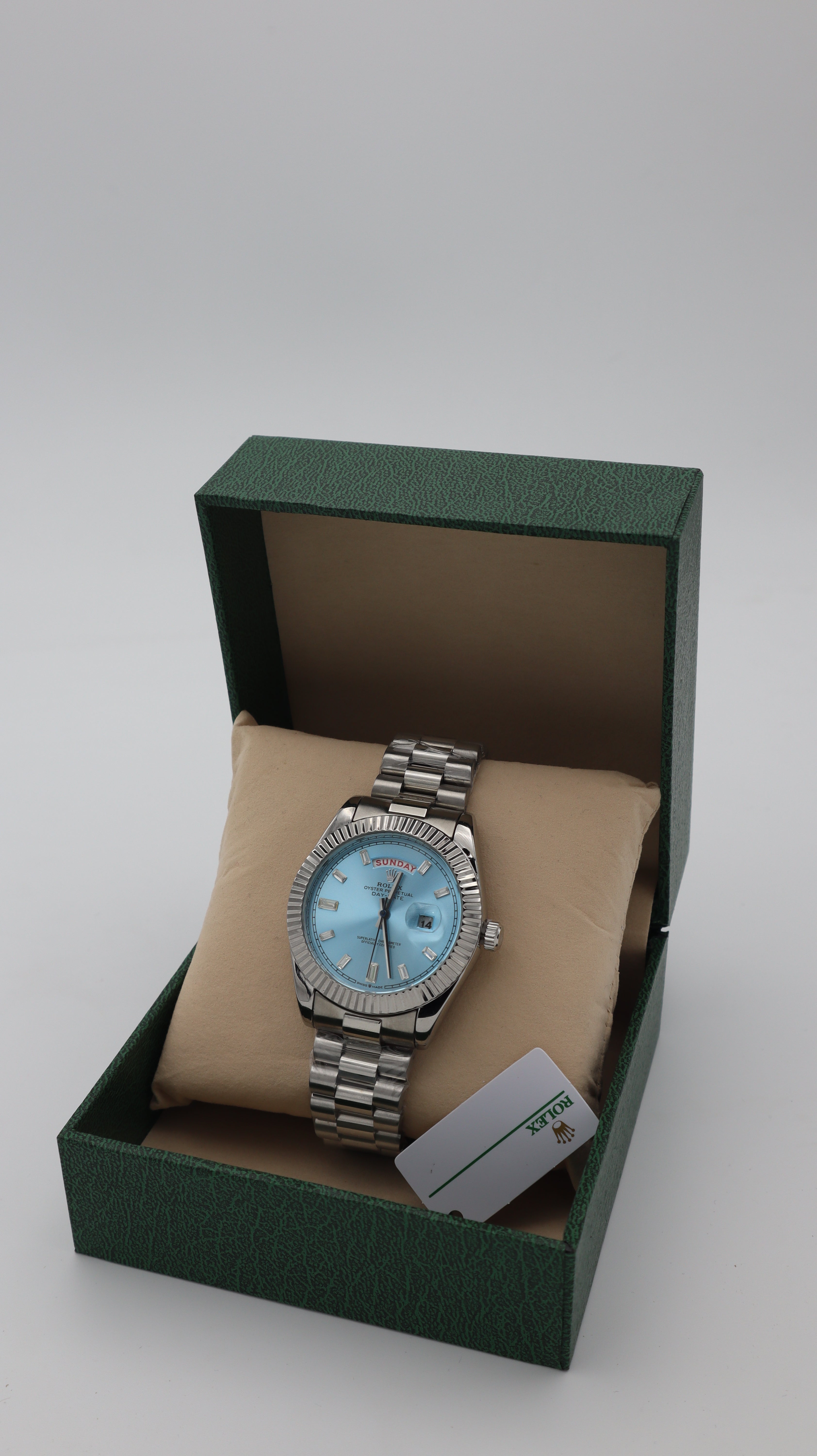 ROLEY DAY-DATE AVEC BOITE ROLEY NORMAL