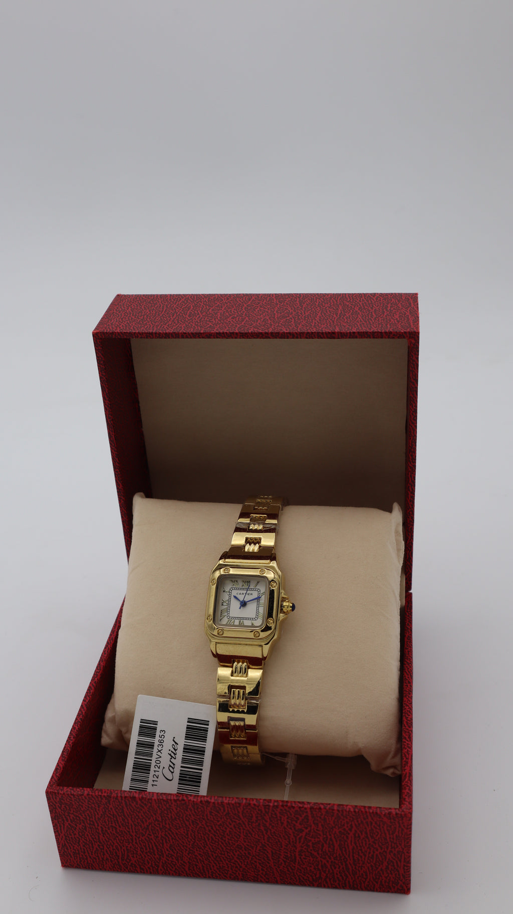 CARTIER SANTOS FEMMES  AVEC BOITE CARTIER NORMAL