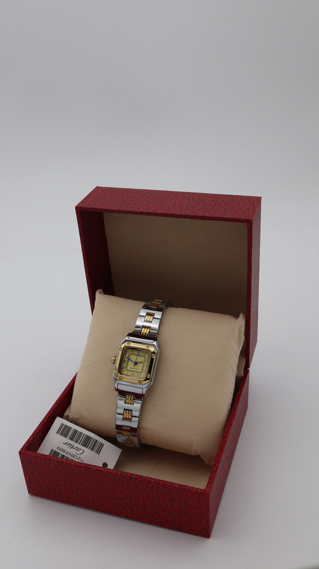 CARTIER SANTOS FEMMES  AVEC BOITE CARTIER NORMAL